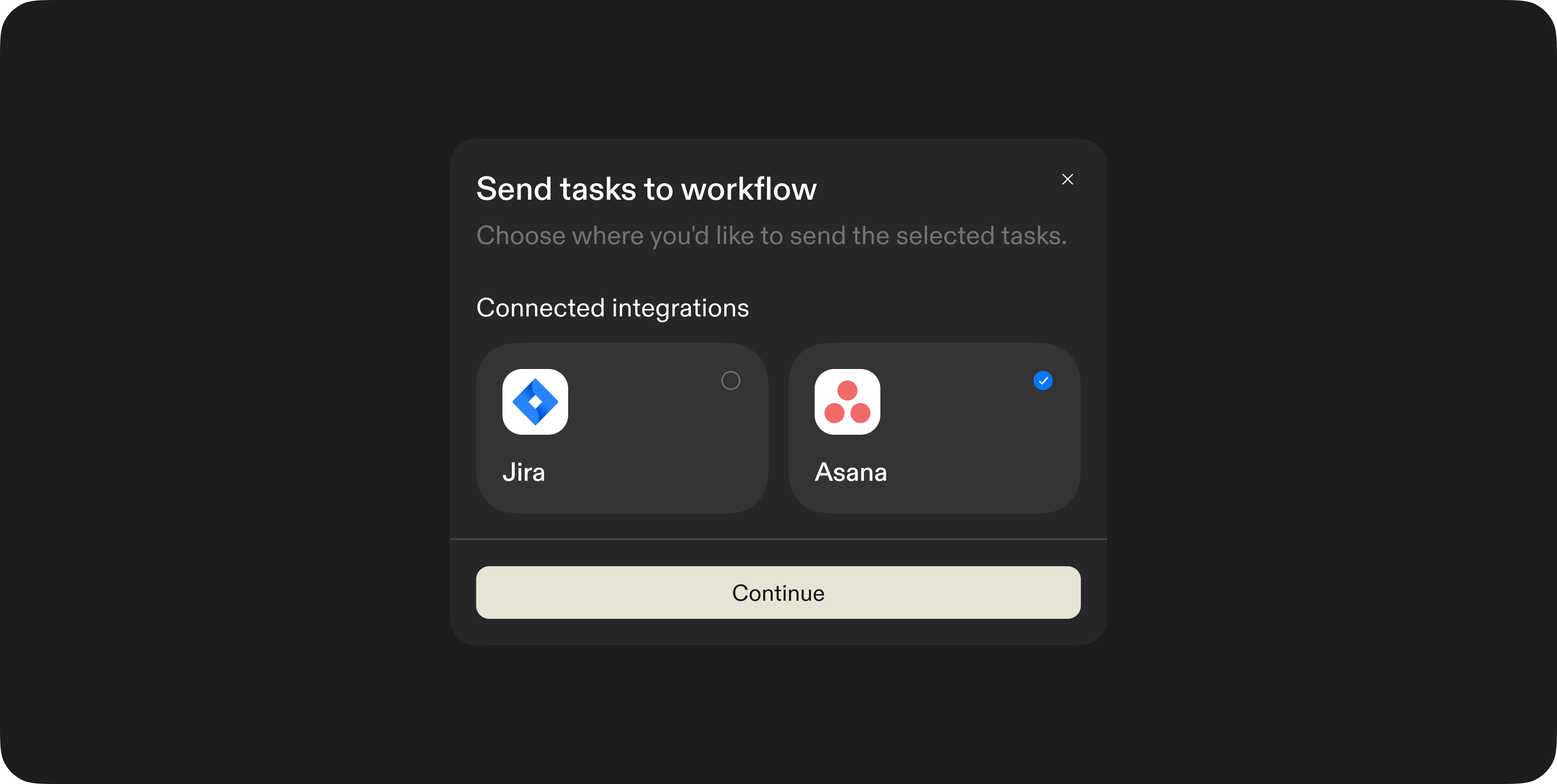 Workflow sync